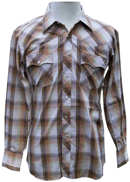 Heath Ledger Plaid Shirt From ''Brokeback Mountain'' -- With a COA From Focus Features